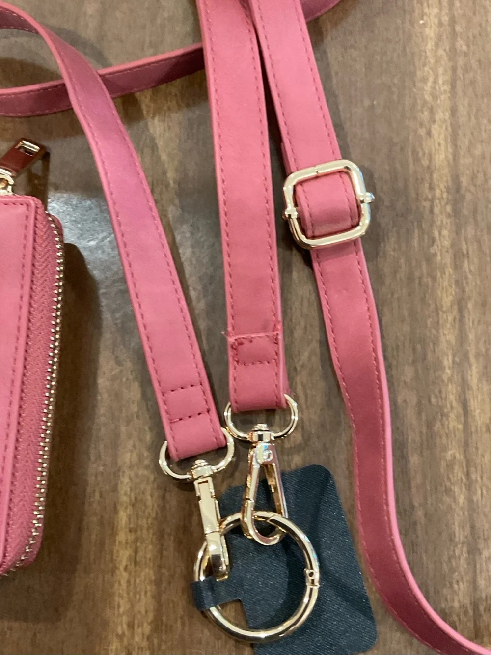 Save The Girls rose crossbody